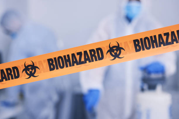 Professional Biohazard technician working in Altoona, FL